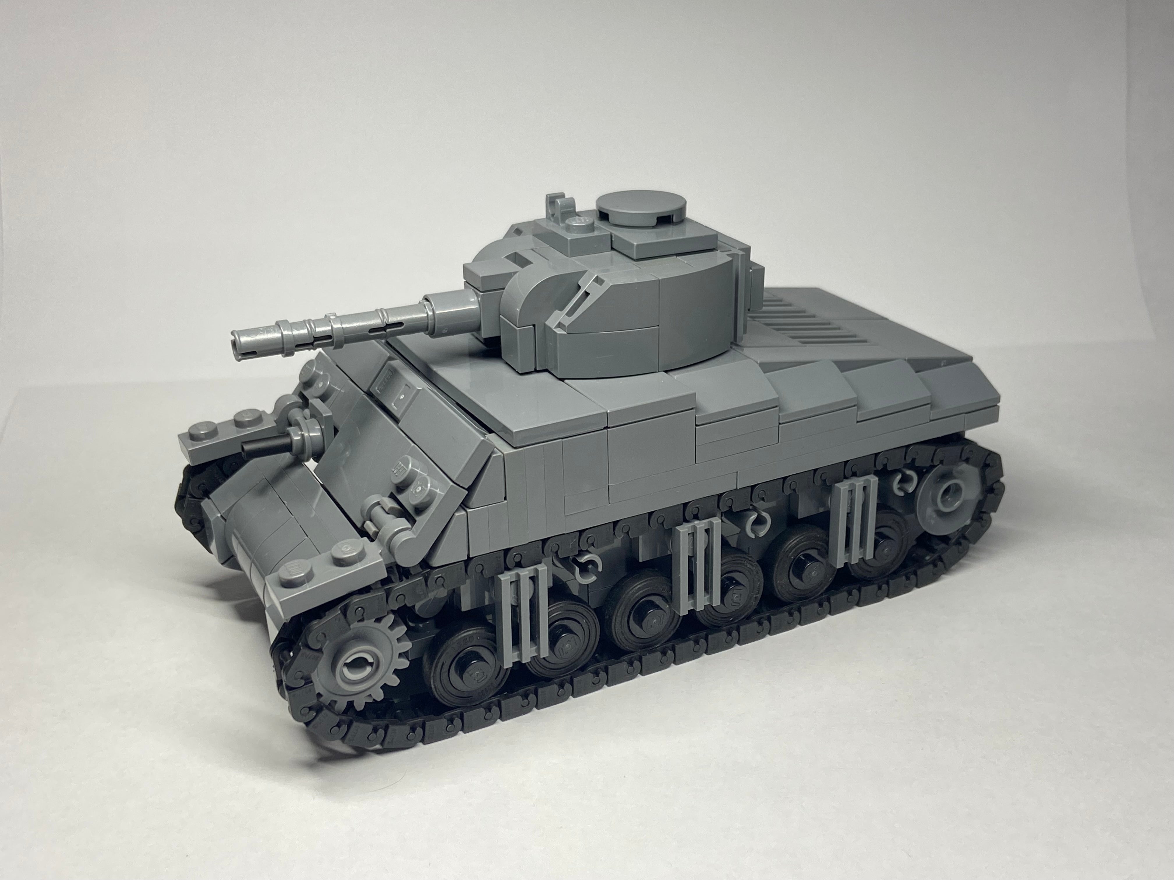 M4A1 Sherman - US Medium Tank – DJ Custom Bricks